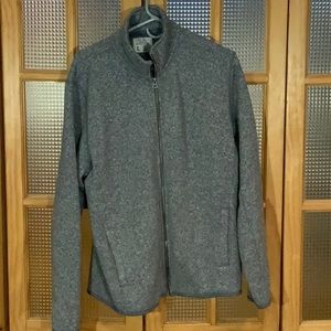 Lucky Brand Gray Zipper Sweatshirt